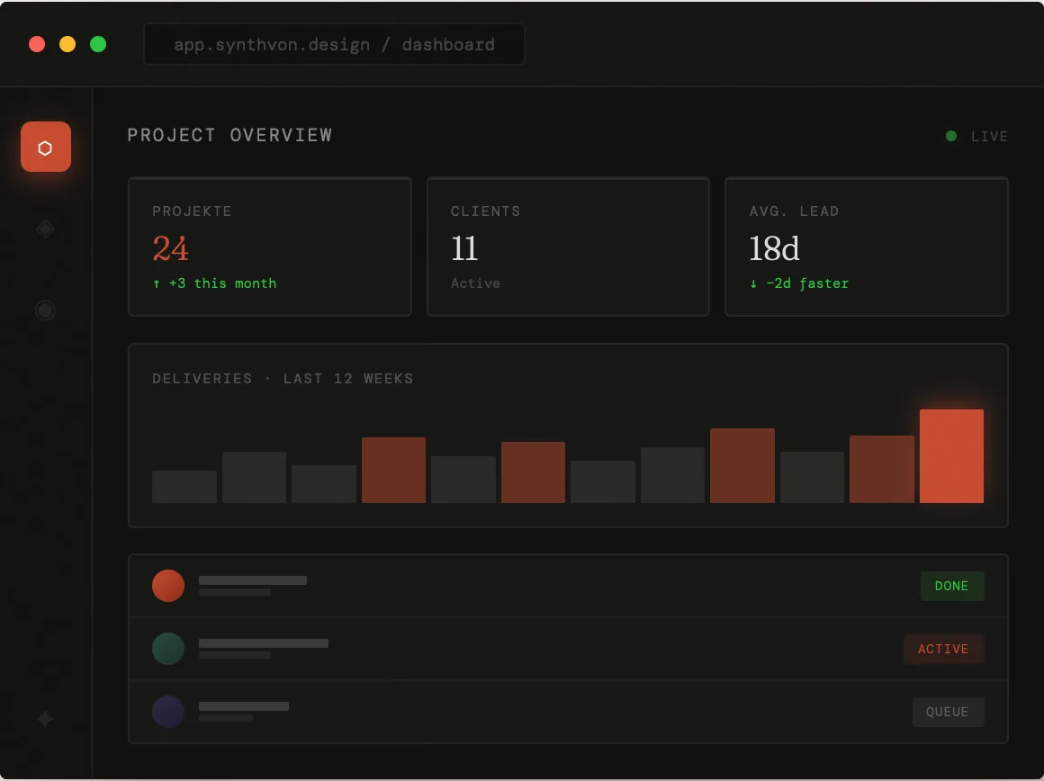 Interface Mockup Preview